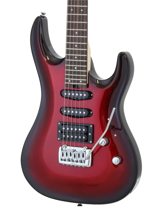 GUITARRA ARIA MAC-STD ROJO METALIZADO