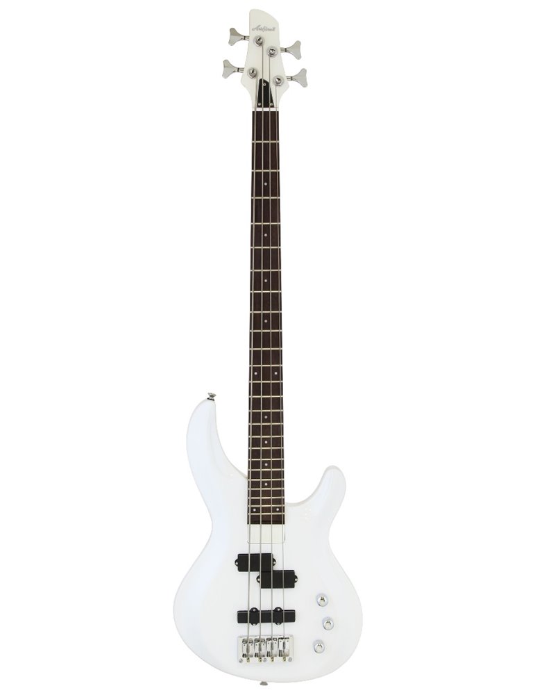 BAJO ELÉCTRICO ARIA IGB-STD BLANCO