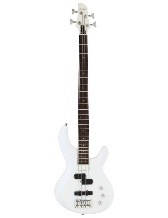 BAJO ELÉCTRICO ARIA IGB-STD BLANCO