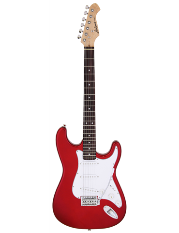GUITARRA ELÉCTRICA ARIA STRATOCASTER SERIE STG-003 ROJA