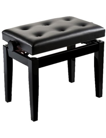 PIANO BENCH BGM BLACK-BLACK