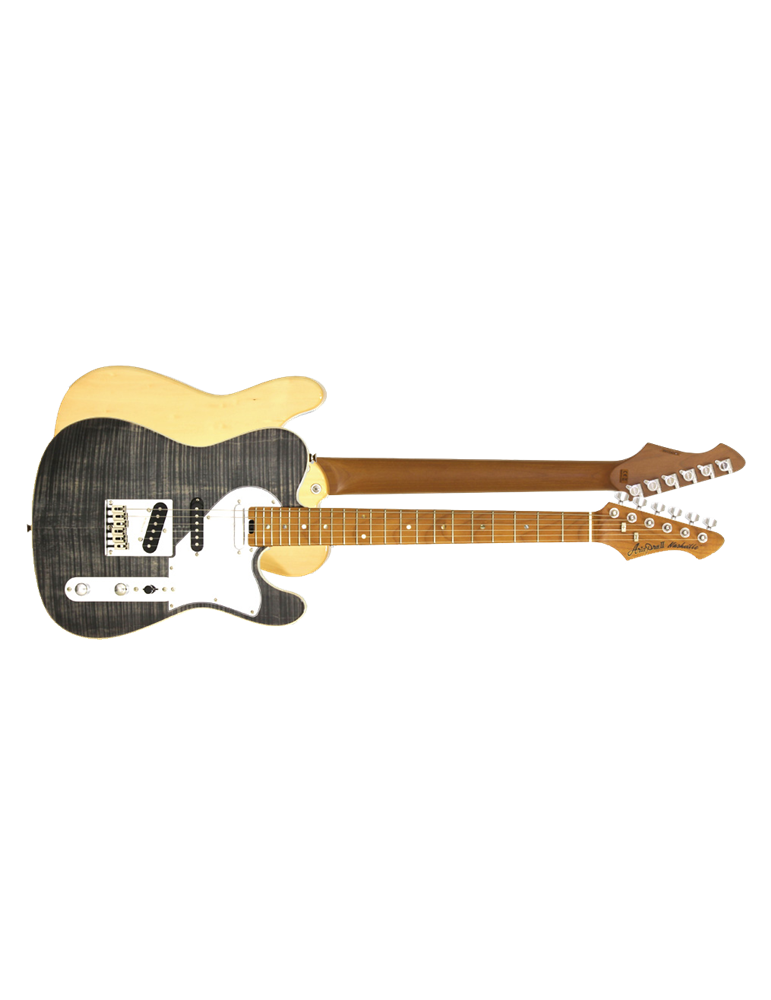 GUITARRA ELÉCTRICA ARIA TC 615-MK2-NASHVILLE NEGRO DIAMANTE TRANSLÚCIDO