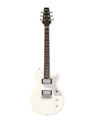 GUITARRA ELÉCTRICA ARIA LP 718-MK2-BROOKLYN BLANCA