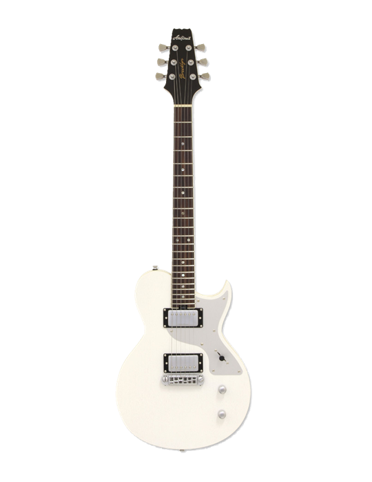 GUITARRA ELÉCTRICA ARIA LP 718-MK2-BROOKLYN BLANCA