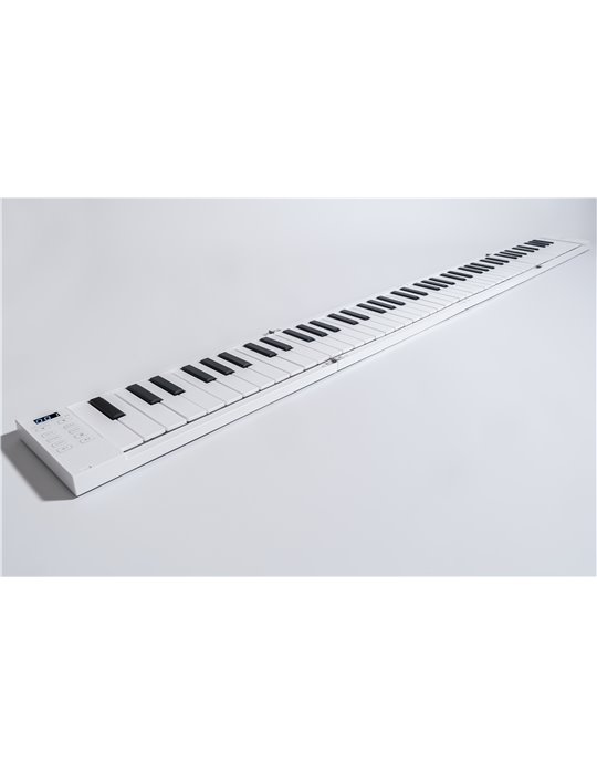 CARRY-ON-FP88 - KEY FOLDING PIANO - BLANCO