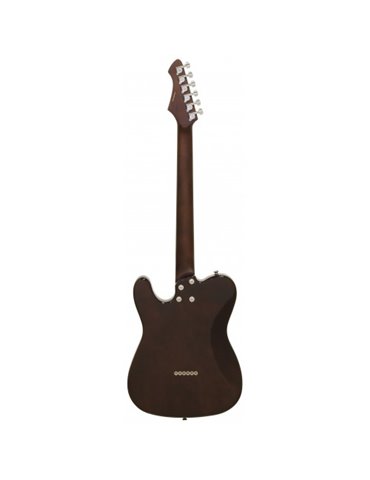GUITARRA ELÉCTRICA ARIA 615-GH NASHVILLE MARRÓN 2