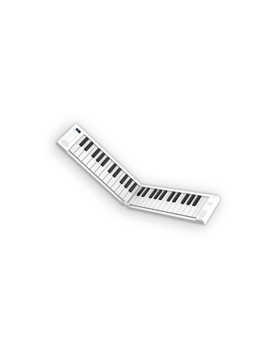 CARRY-ON-FP49 - KEY FOLDING PIANO - BLANCO