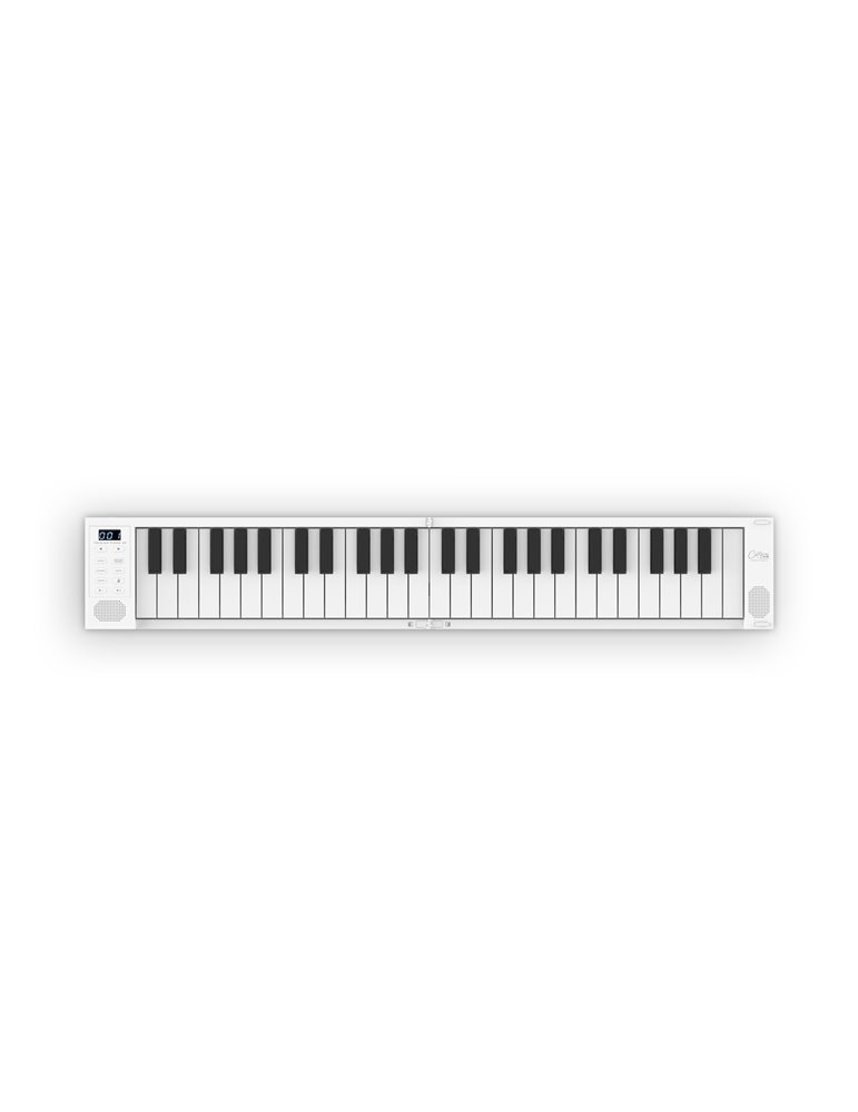 CARRY-ON-FP49 - KEY FOLDING PIANO - BLANCO