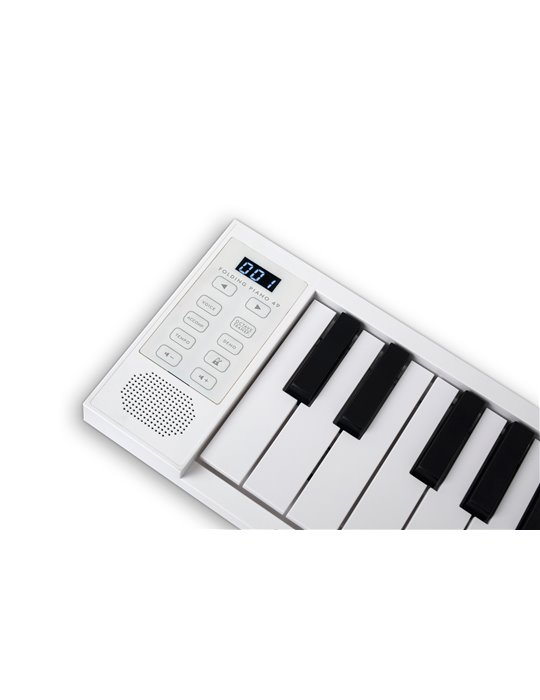 CARRY-ON-FP49 - KEY FOLDING PIANO - BLANCO