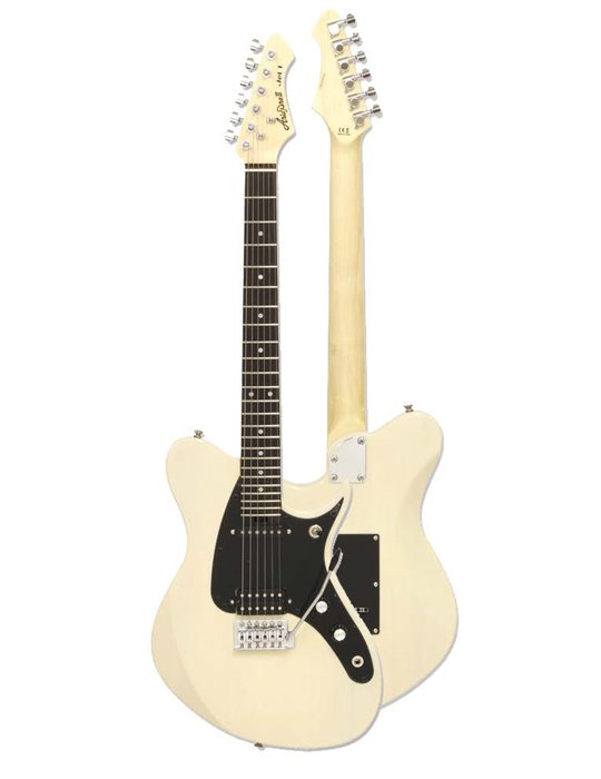 GUITARRA ELÉCTRICA ARIA CREMA JET1VW