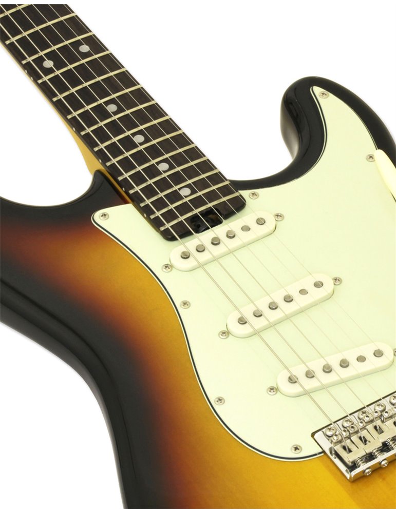 GUITARRA ELÉCTRICA ARIA STG-62 SOMBREADA