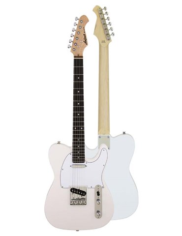 GUITARRA ELÉCTRICA ARIA TC BLANCA TEG002IV 2