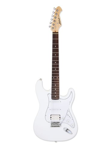 GUITARRA ELÉCTRICA ARIA SERIE STG-004 BLANCA