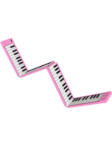 CARRY-ON-FP88-PK - KEY FOLDING PIANO - ROSA 2