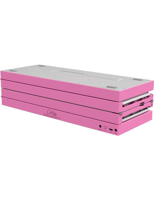 CARRY-ON-FP88-PK - KEY FOLDING PIANO - ROSA