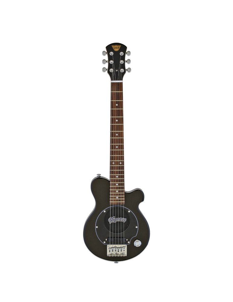 GUITARRA ELÉCTRICA ARIA PIGNOSE DE VIAJE NEGRA