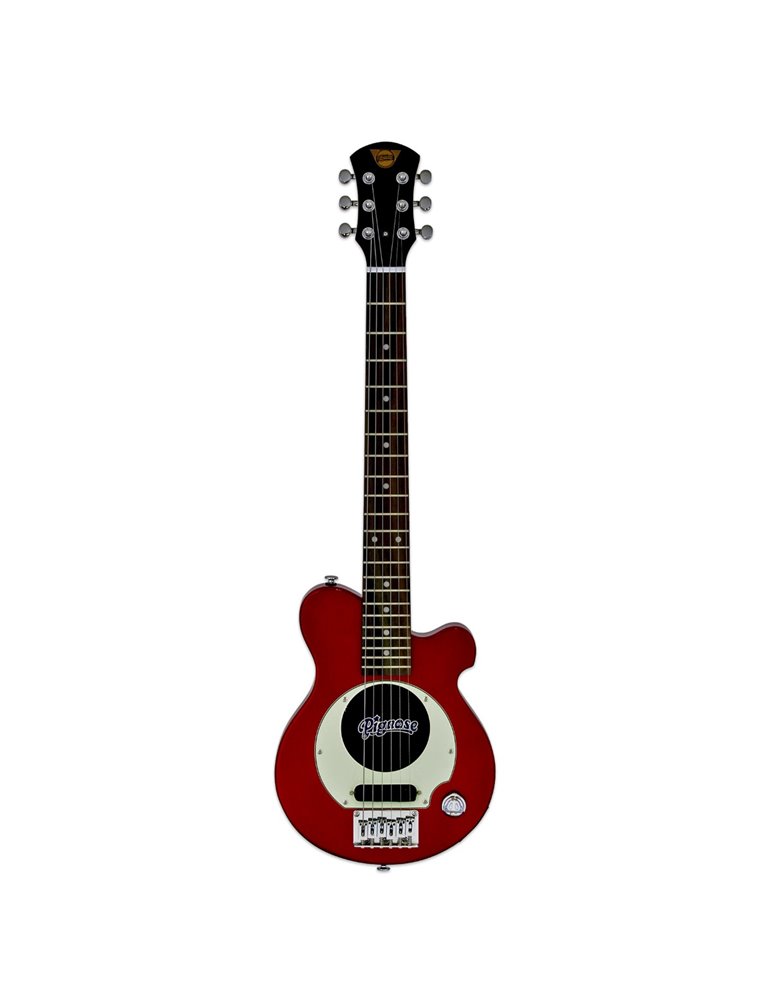 GUITARRA ELÉCTRICA ARIA PIGNOSE DE VIAJE ROJA