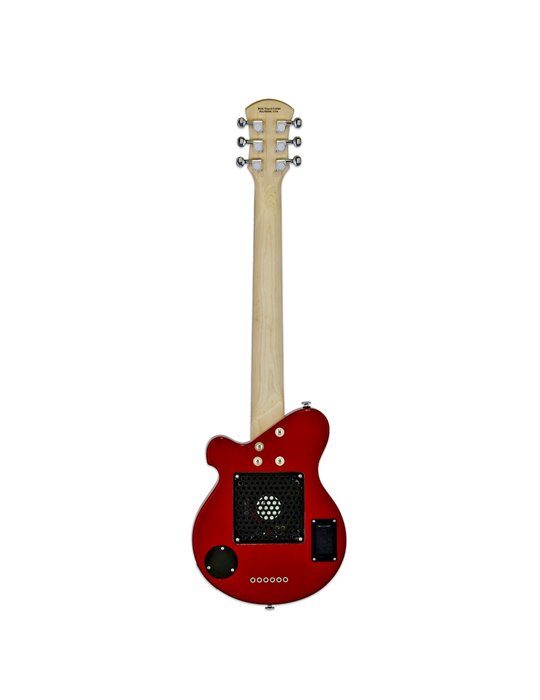 GUITARRA ELÉCTRICA ARIA PIGNOSE DE VIAJE ROJA