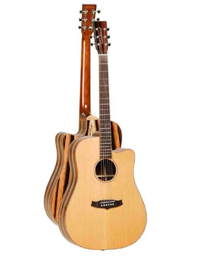 GUITARRA ACÚSTICA TANGLEWOOD TWJDCE CUTAWAY DREADNOUGHT