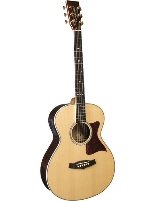 GUITARRA ACÚSTICA TANGLEWOOD ELECTRIFICADA TW75HSRE SUPER FOLK