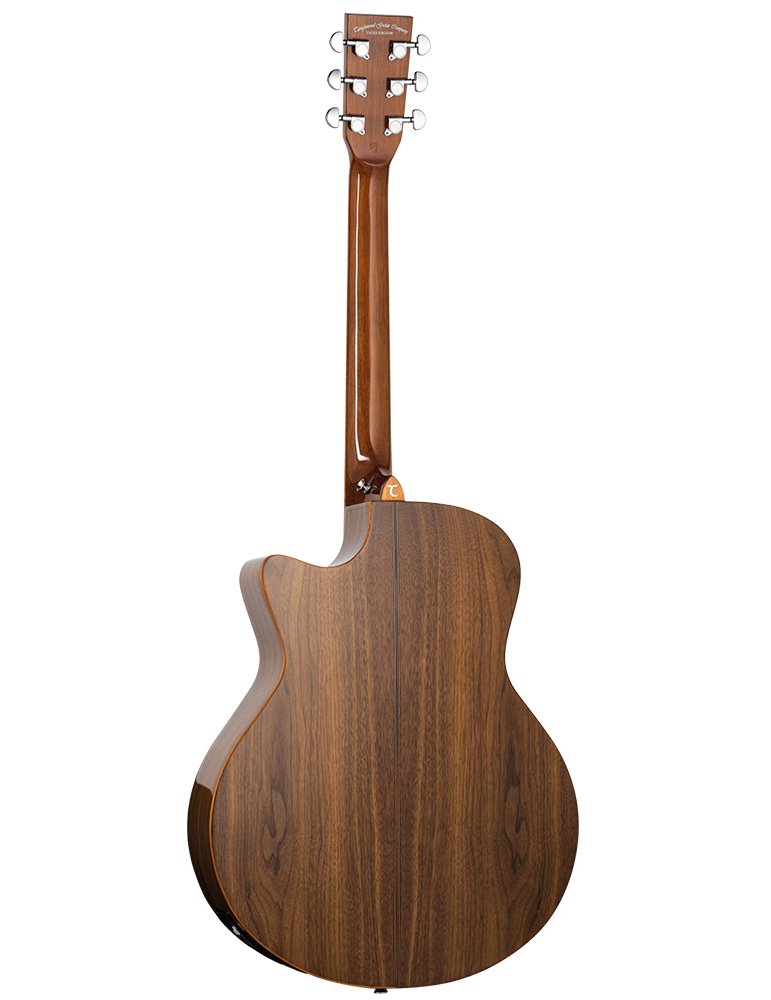 GUITARRA ACÚSTICA TANGLEWOOD SERIE WINTERLEAF EXOTIC BLACK WALNUT