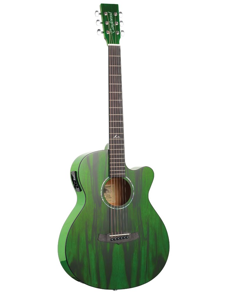 GUITARRA ACÚSTICA TANGLEWOOD AZURE SUPER FOLK VERDE