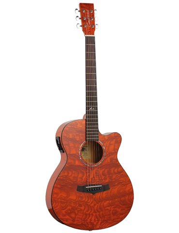 GUITARRA ACÚSTICA TANGLEWOOD AZURE SUPER FOLK ÁMBAR