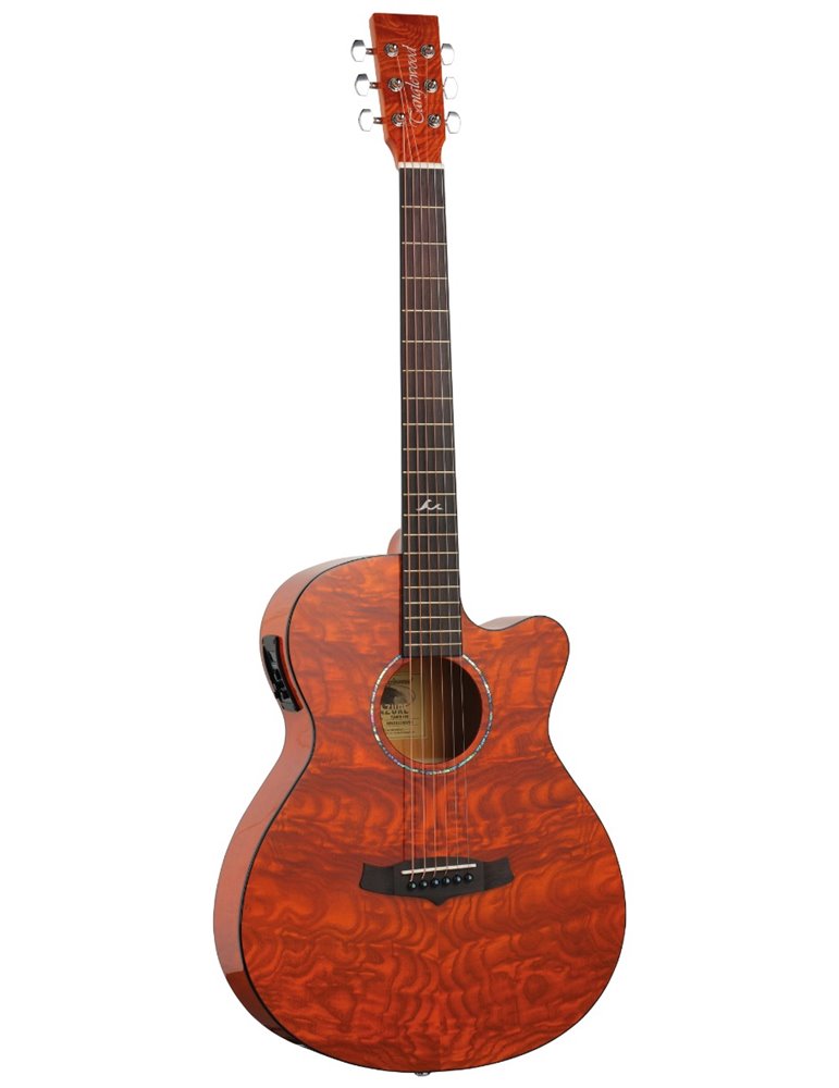 GUITARRA ACÚSTICA TANGLEWOOD AZURE SUPER FOLK ÁMBAR