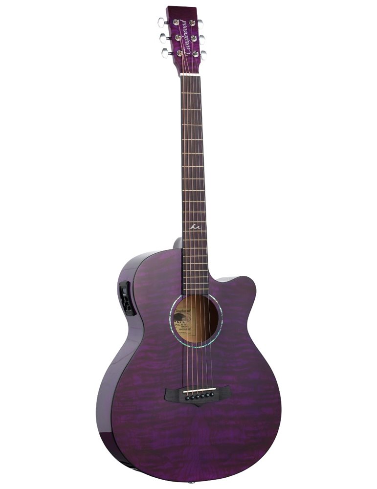 GUITARRA ACÚSTICA TANGLEWOOD AZURE SUPER FOLK PÚRPURA