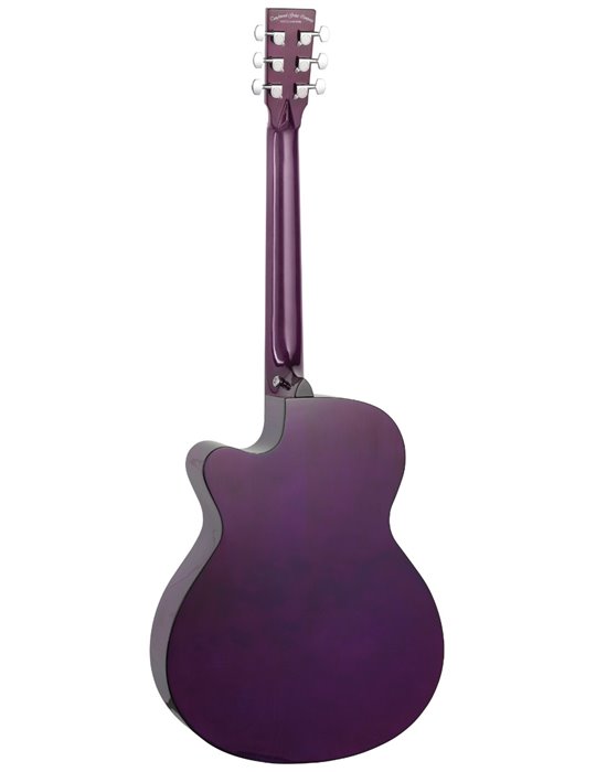 GUITARRA ACÚSTICA TANGLEWOOD AZURE SUPER FOLK PÚRPURA