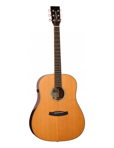 GUITARRA ACÚSTICA TANGLEWOOD SERIE NEW ROSEWOOD SMART DREADNOUGHT ELECTRIFICADA