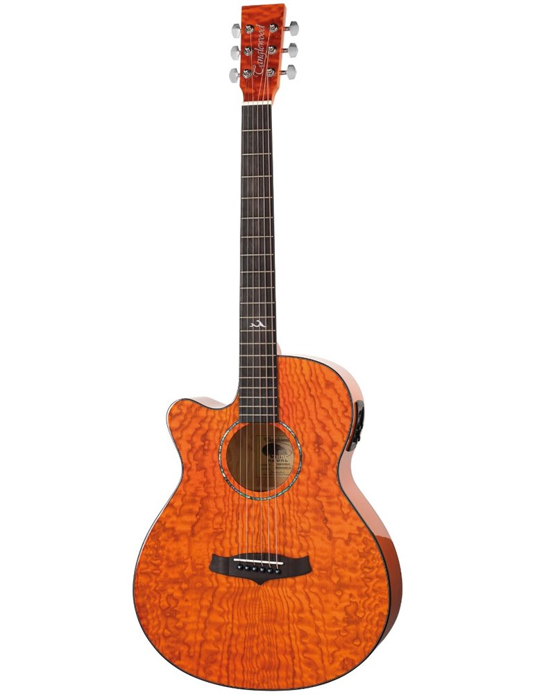 GUITARRA ACÚSTICA SUPER FOLK ZURDA SERIE AZURE