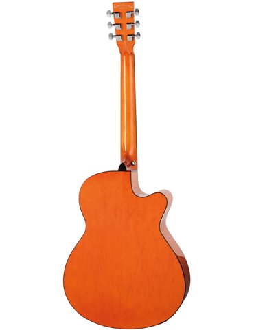 GUITARRA ACÚSTICA SUPER FOLK ZURDA SERIE AZURE 2