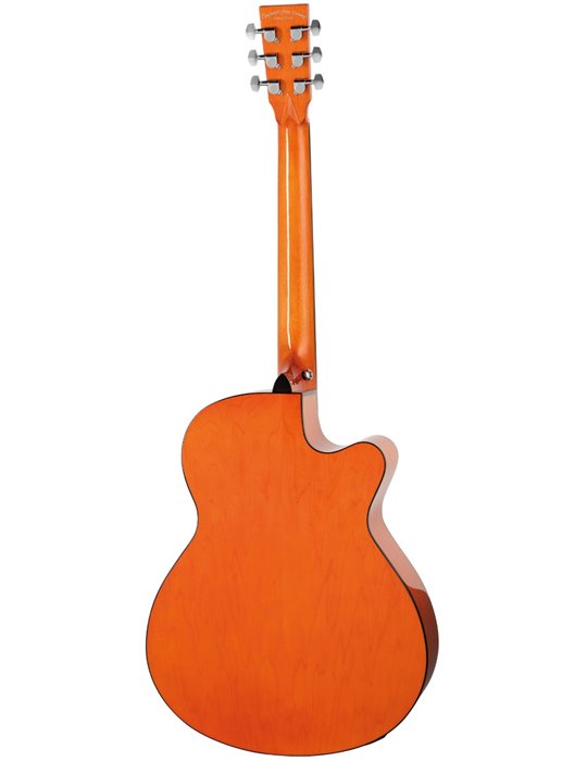 GUITARRA ACÚSTICA SUPER FOLK ZURDA SERIE AZURE