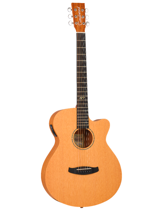 GUITARRA ACÚSTICA TANGLEWOOD SUPER FOLK ROADSTER GT CUTAWAY