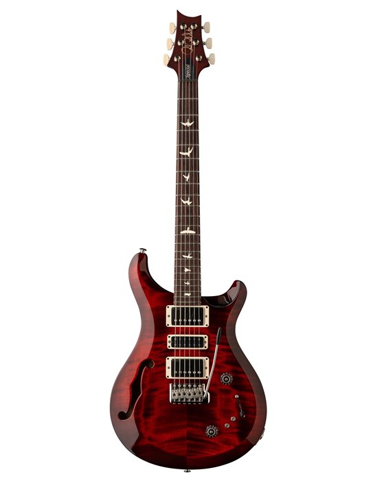 S2 SPECIAL SEMI HOLLOW FIRE RED BURST