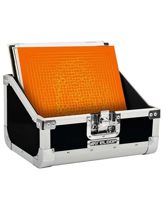 80 RECORD CASE BLACK