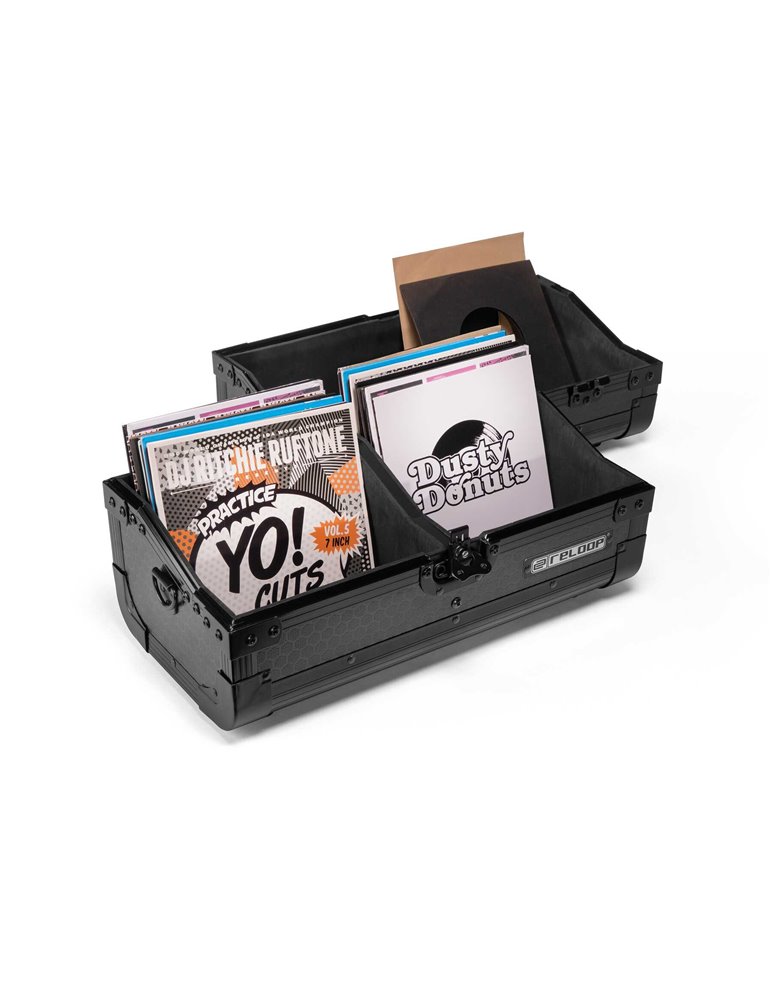 7'' RECORD CASE 150 BLACK