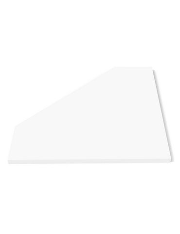 GLORIOUS MODULAR SIDE RACK ADAPTER WHITE 2