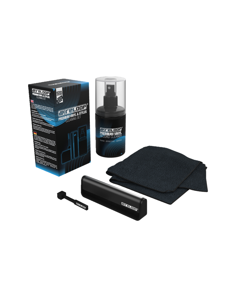 KIT DE LIMPIEZA PROFESIONAL PARA VINILO Y AGUJA PREMIUM
