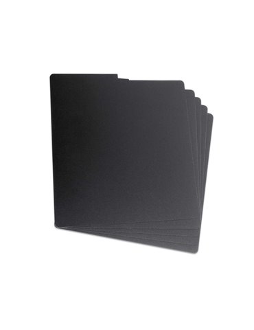 GLORIOUS VINYL LP DIVIDER SET BLACK (6 PCS.)