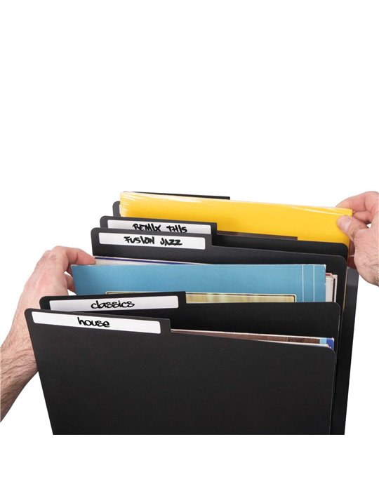 GLORIOUS VINYL LP DIVIDER SET BLACK (6 PCS.)