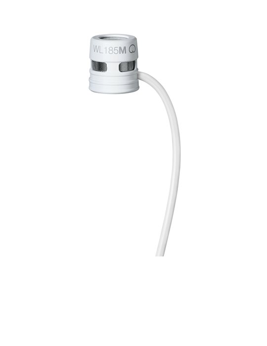 LAVALIER MICROPHONE,  CARDIOID, WHITE