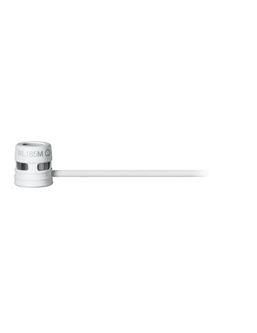 LAVALIER MICROPHONE,  CARDIOID, WHITE 2