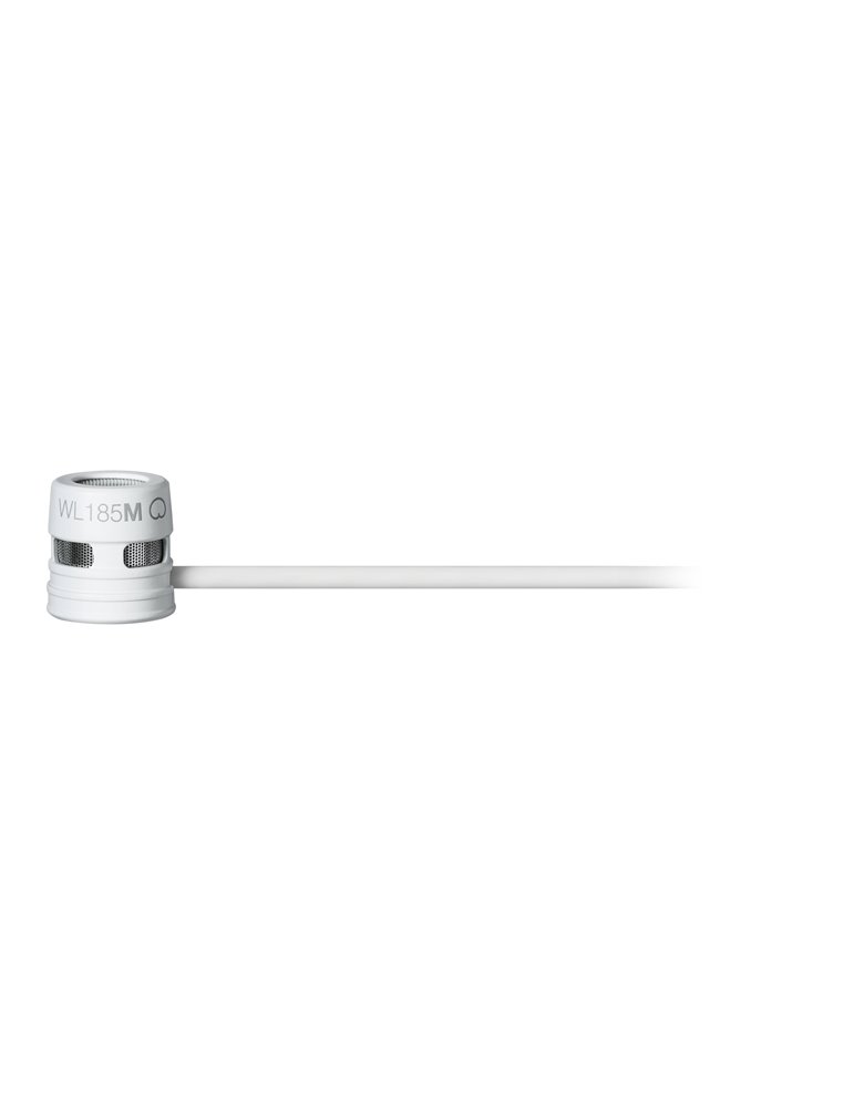 LAVALIER MICROPHONE,  CARDIOID, WHITE
