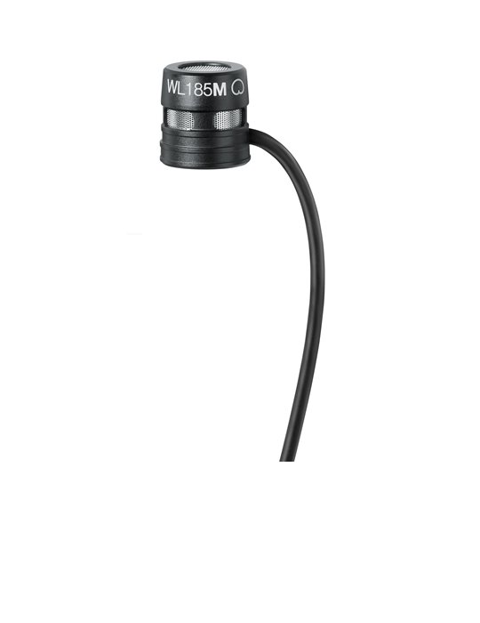 LAVALIER MICROPHONE,  CARDIOID, BLACK
