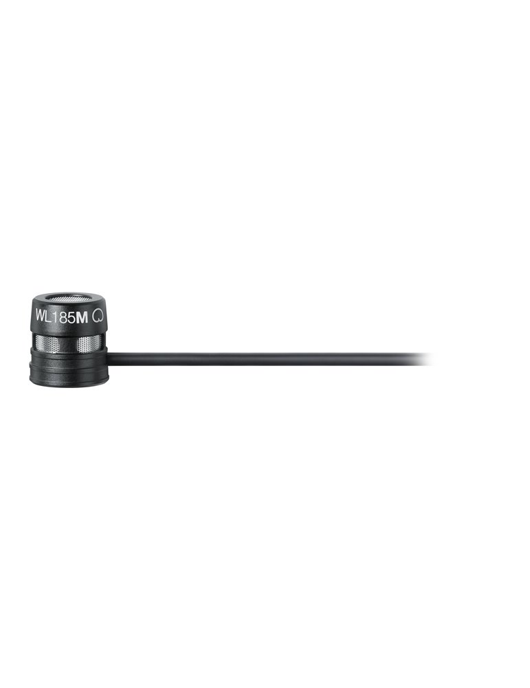 LAVALIER MICROPHONE,  CARDIOID, BLACK