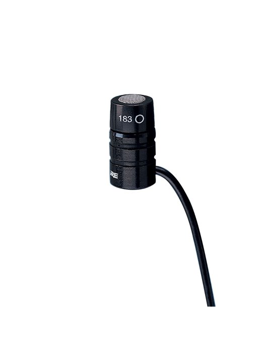 LAVALIER MICROPHONE, OMNI, BLACK