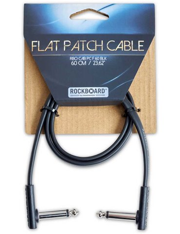 FLAT PATCH CABLE BLACK 60 CM