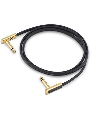 FLAT PATCH CABLE GOLD 100 CM 2